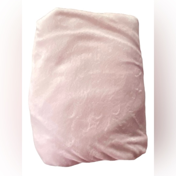 Pottery Barn Bedding Pottery Barn Pink Velvet Velour Sheet Plush